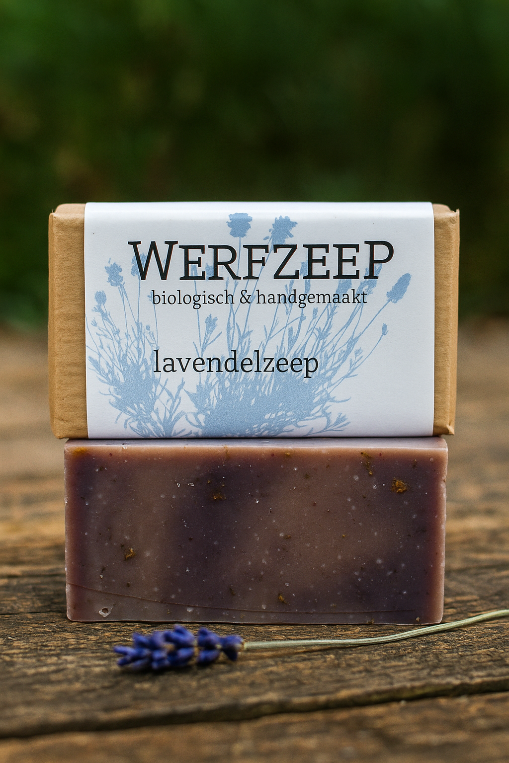 Werfzeep Lavendelzeep – 100 gram | Kalmerende natuurlijke zeep zonder palmolie
