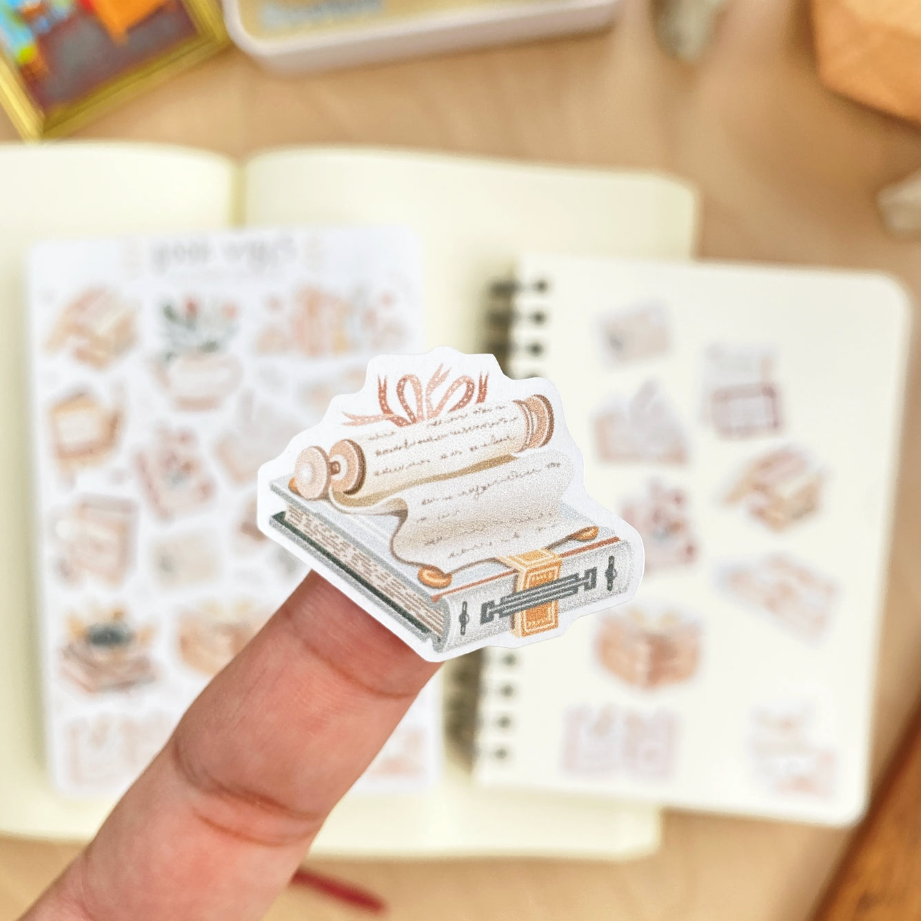 Reading Time Stickervellen – Voor Boekenliefhebbers & Creatieve Planners