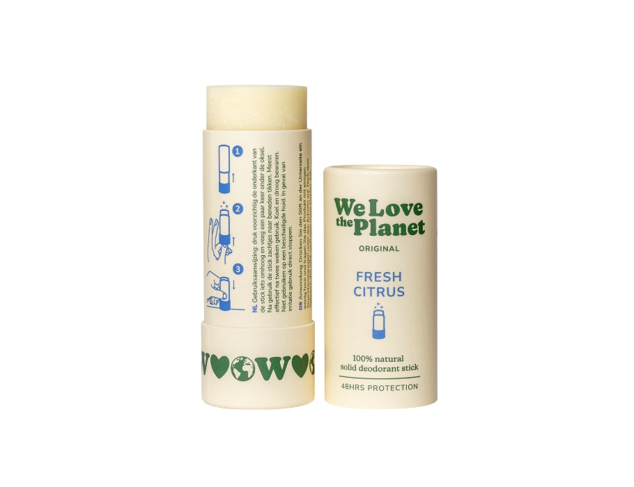 We Love The Planet Deo Stick Fresh Citrus – 40 gram