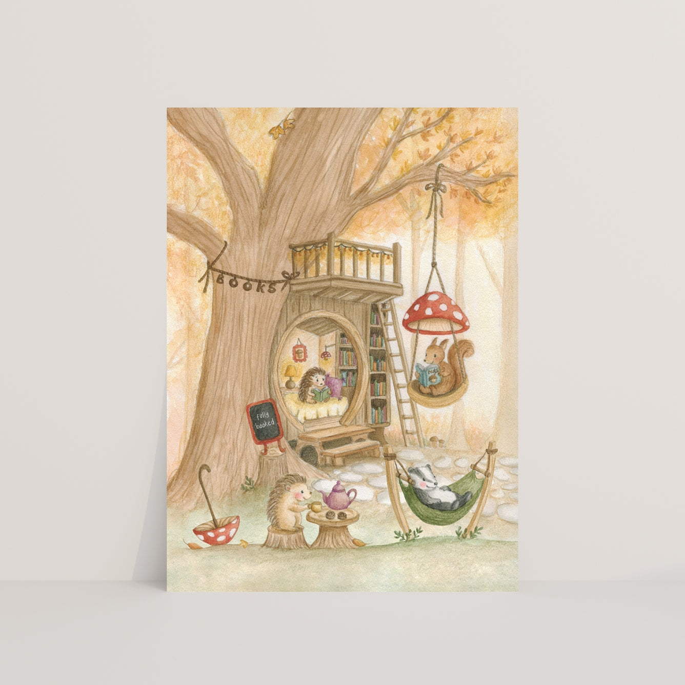 Ansichtkaart "Me time"