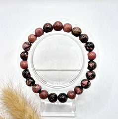 Edelsteenarmband Rhodochrosiet – 8mm Kralen