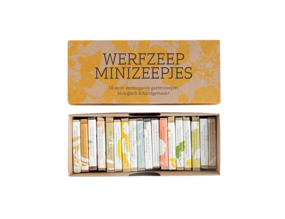 Cadeaudoos – Werfzeep Minizeepjes (18 stuks)