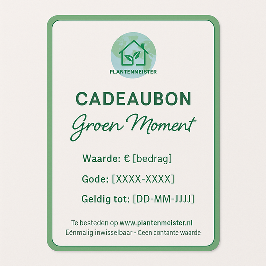 Plantenmeister Digitale cadeaubon