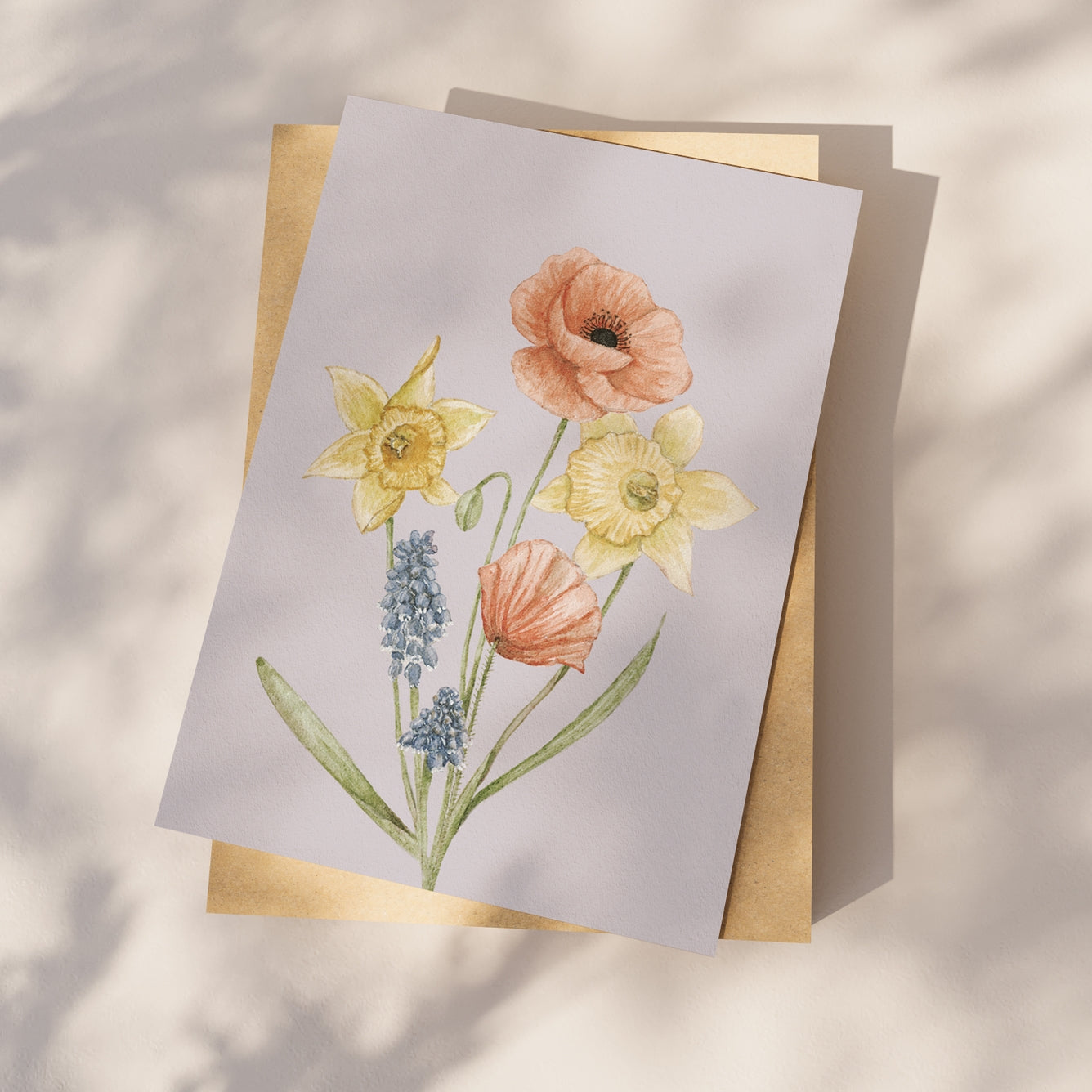 Ansichtskaart Boeket