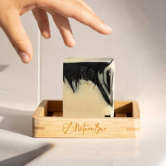 Activated Charcoal & Aloe Vera Face Soap Bar – Vegan & Handmade