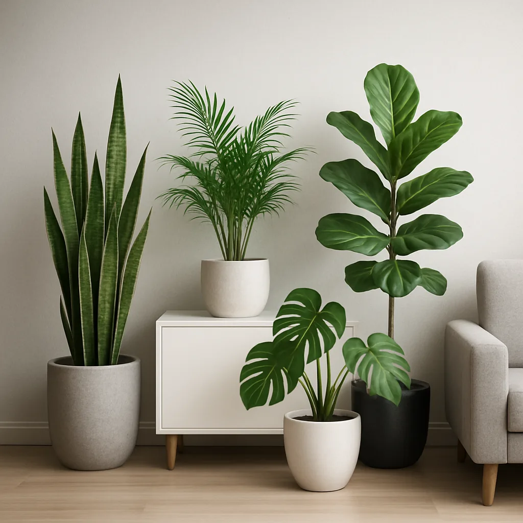 Beste planten voor een modern interieur