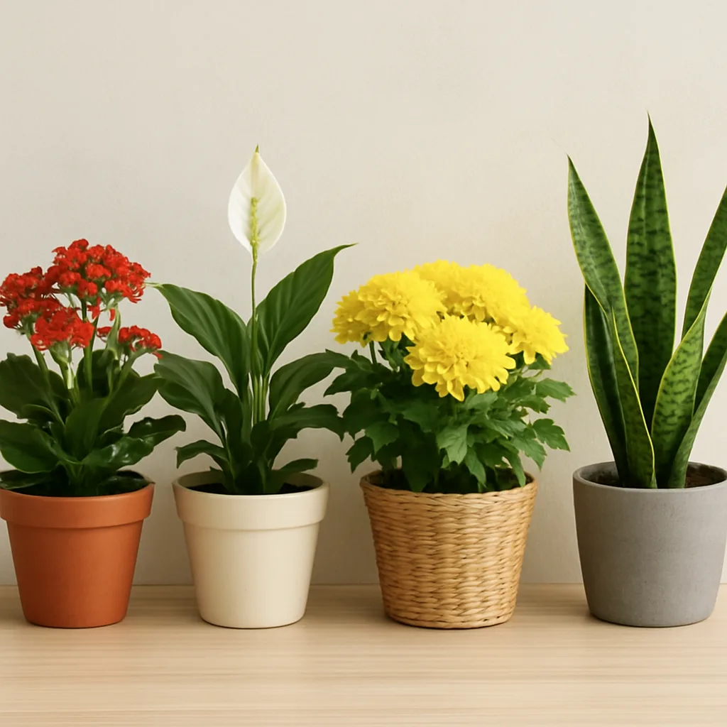 Beste planten voor elk seizoen binnen