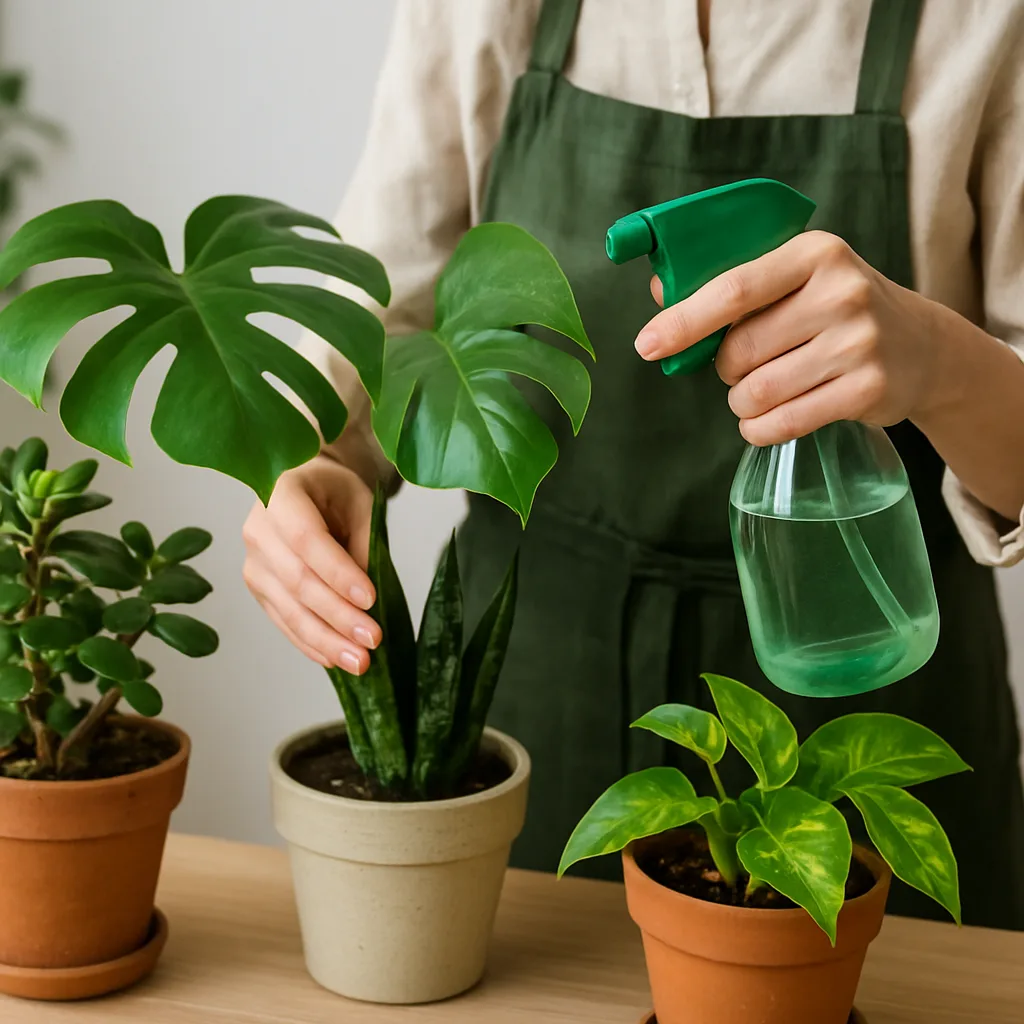 Duurzame planten verzorgen zonder chemicaliën
