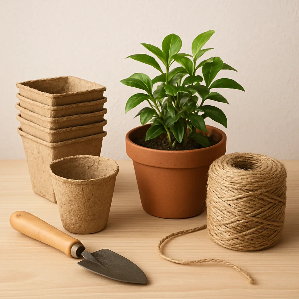 Eco-vriendelijke potten en accessoires kiezen