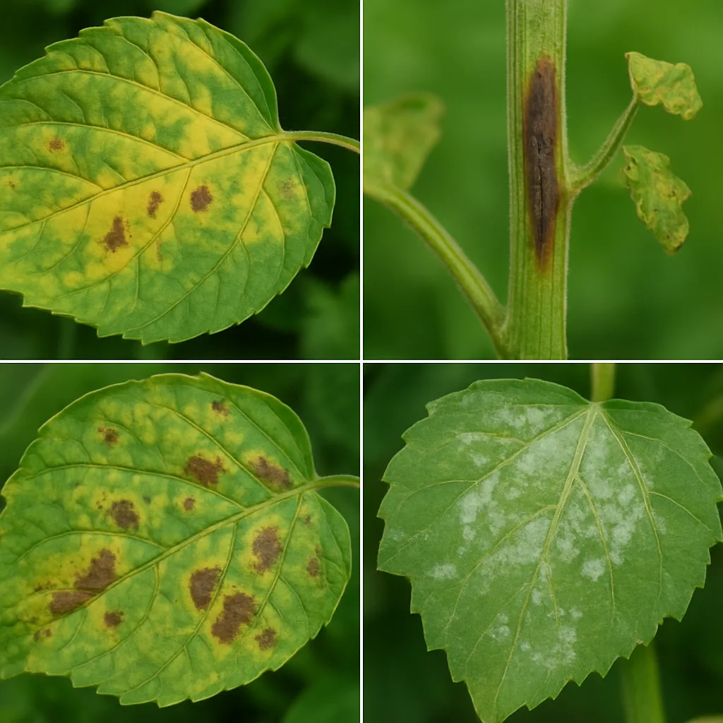 Hoe herken je ziekten bij planten