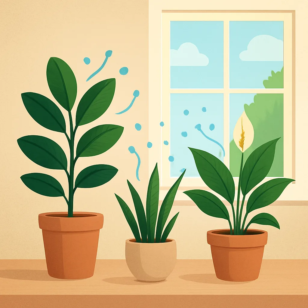 Hoe planten de luchtkwaliteit verbeteren binnen