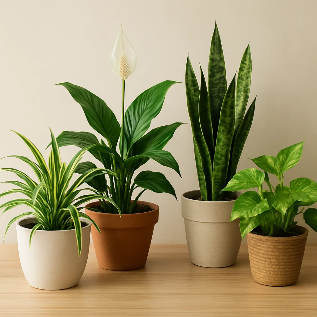Planten die geuren in huis verminderen