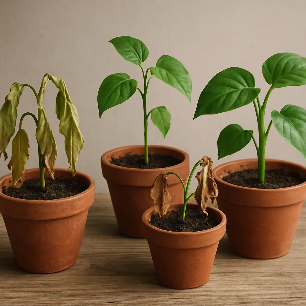 Planten redden na verkeerde verzorging