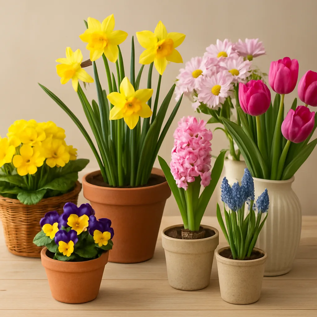 Seizoensbloemen voor binnen en buiten