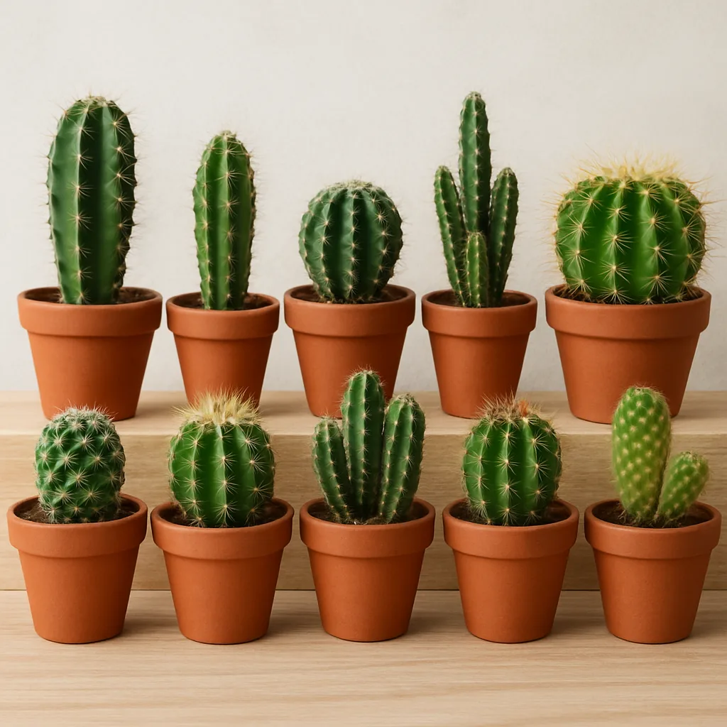 Top 10 populaire cactussen voor binnen