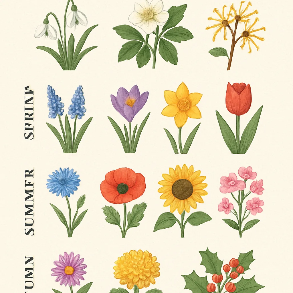 Welke planten bloeien wanneer overzicht