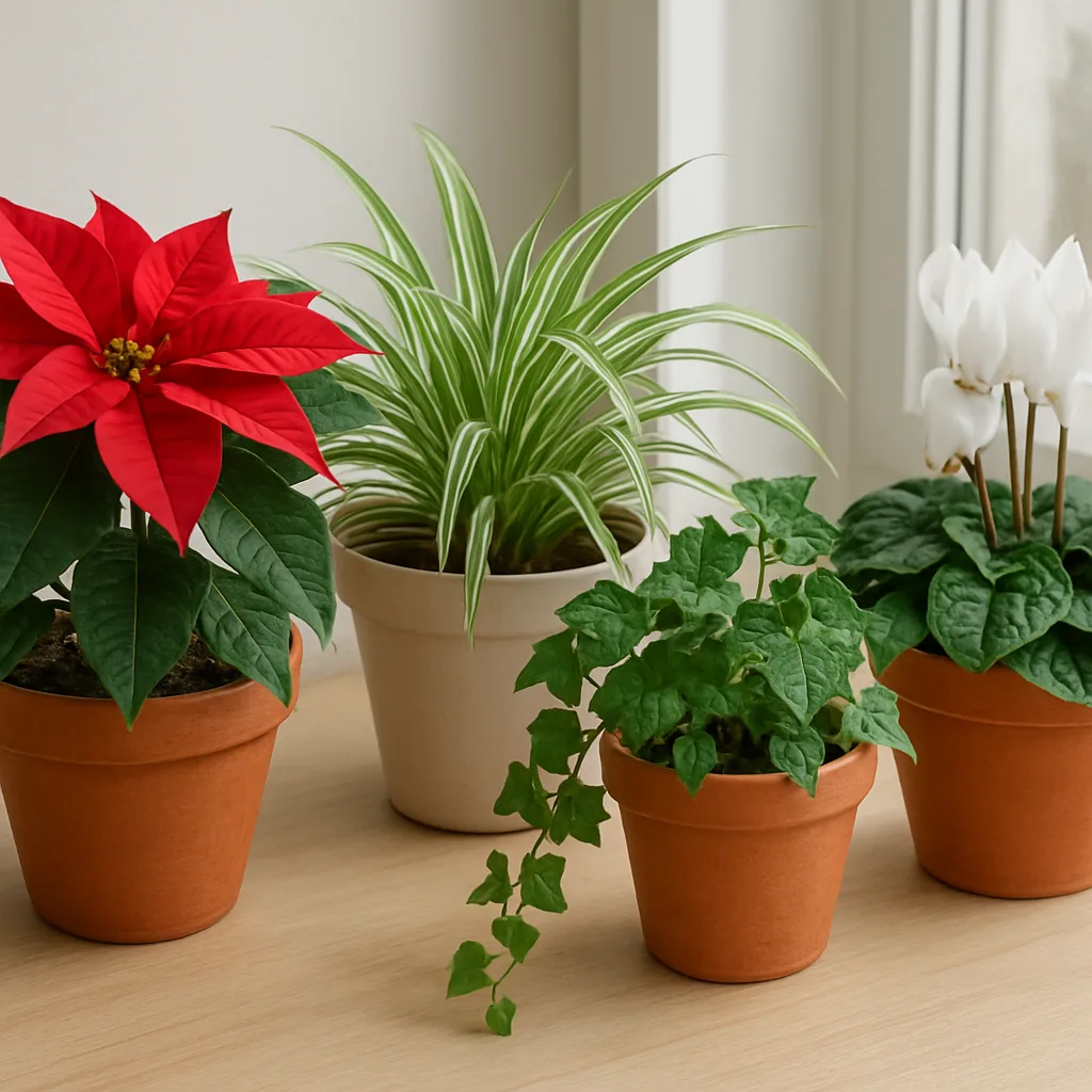 Winterplanten die binnen goed groeien